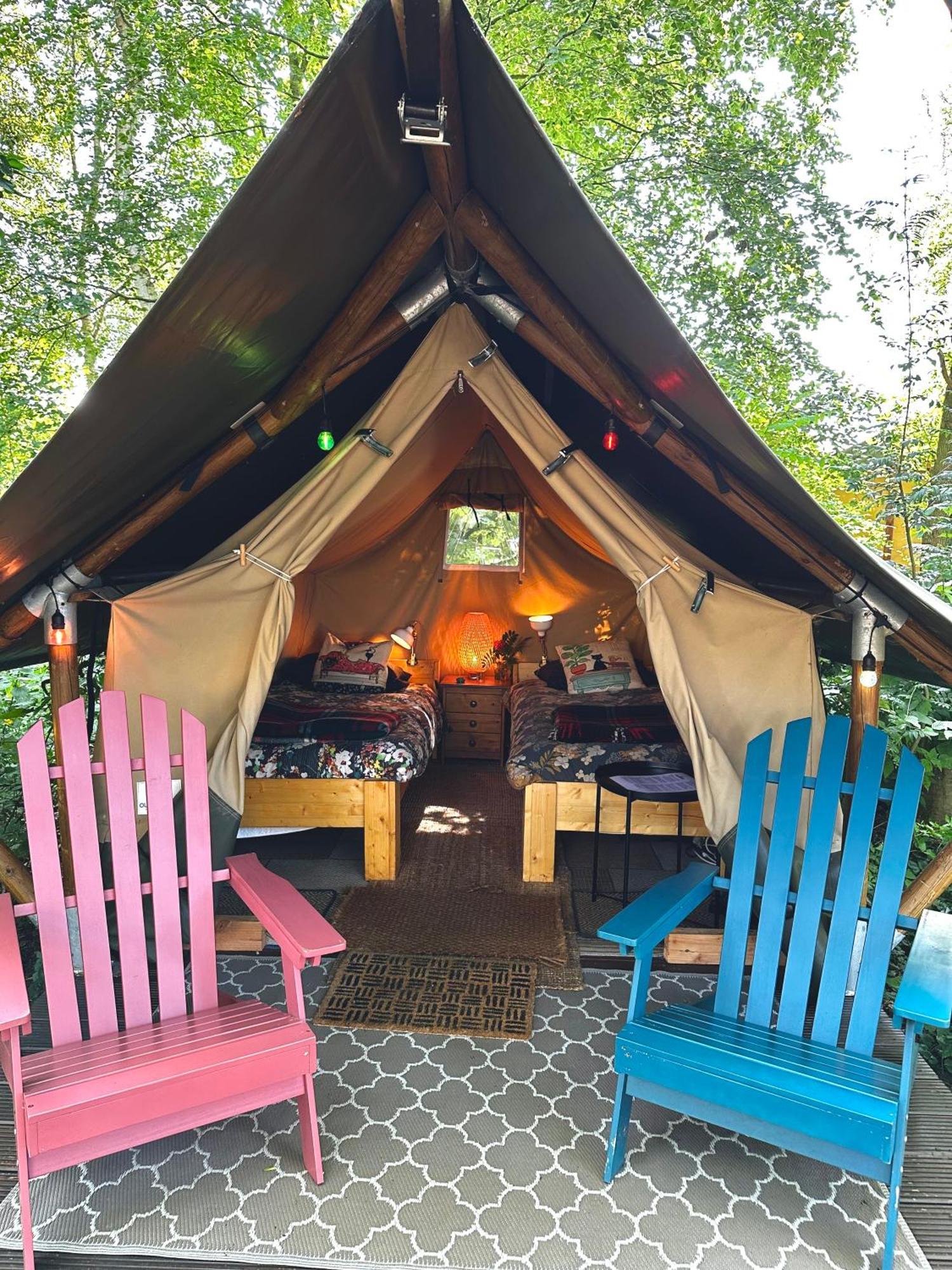 Eco-Camping De Helleborus, Yurt, Bell&Safari tent, Pipo, Caravans, Dorms&Units Groningue Extérieur photo