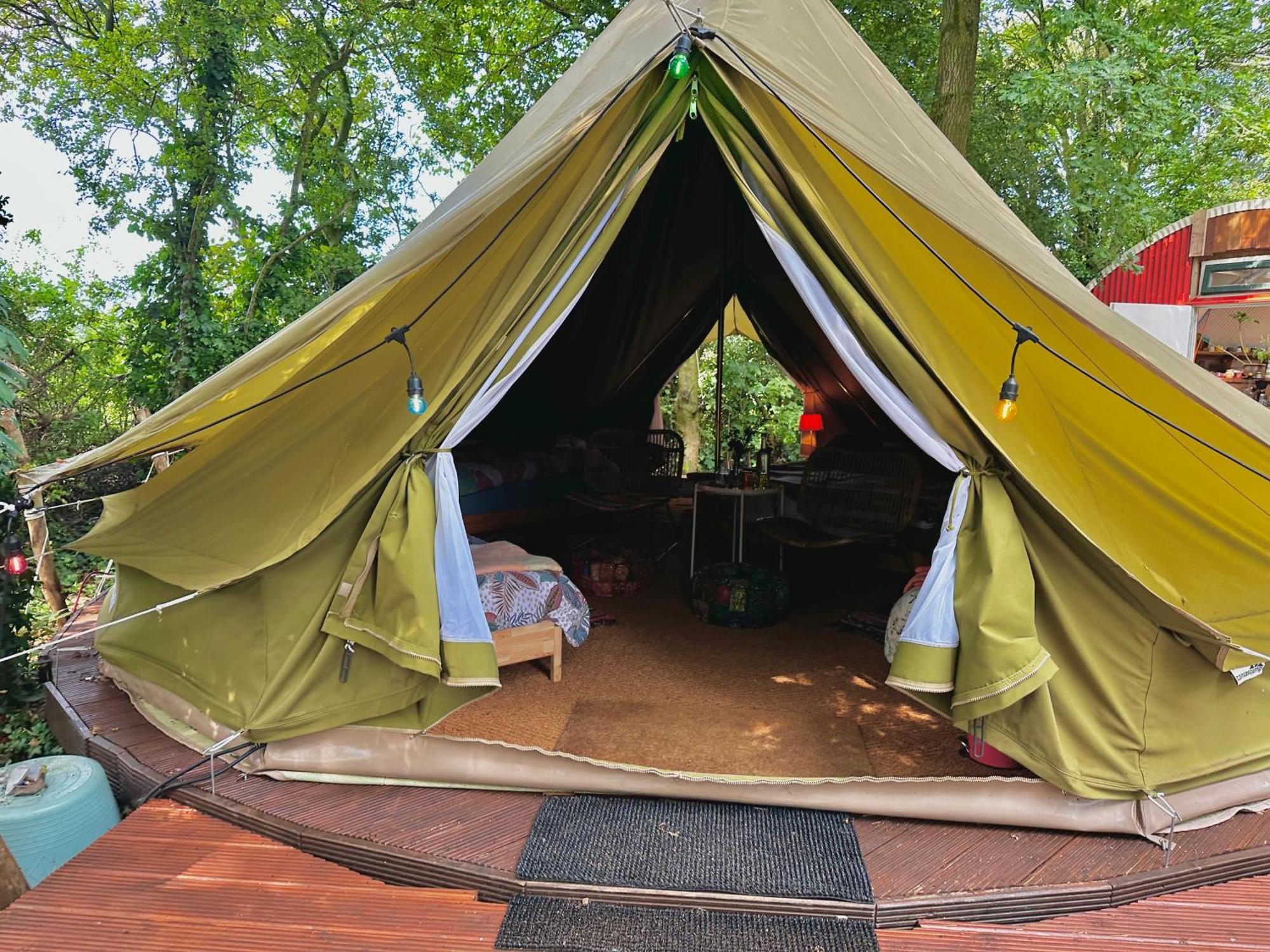 Eco-Camping De Helleborus, Yurt, Bell&Safari tent, Pipo, Caravans, Dorms&Units Groningue Extérieur photo